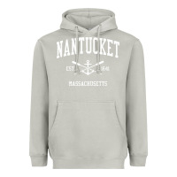Moon Dust nantucket ma vintage crossed oars & boat anchor sports pullover hoodie Heavyweight Hoodie - linhVisuals