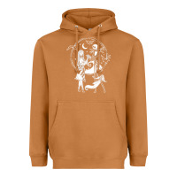 Meerkat nightmare before christmas jack and sally t shirt Heavyweight Hoodie - linhVisuals