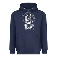 Nightmare Before Christmas Jack And Sally T Shirt Heavyweight Hoodie | Teevron