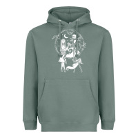 Sage nightmare before christmas jack and sally t shirt Heavyweight Hoodie - linhVisuals