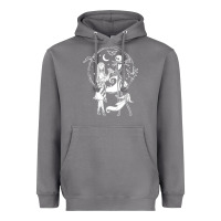 Storm nightmare before christmas jack and sally t shirt Heavyweight Hoodie - linhVisuals