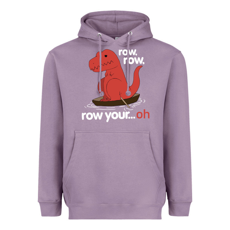 Dinosaur Dino Trex Row T Rex Saurus Heavyweight Hoodie by linhVisuals | Teevron