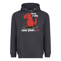 Smoke dinosaur dino trex row t rex saurus Heavyweight Hoodie - linhVisuals