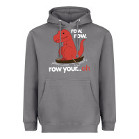 Storm dinosaur dino trex row t rex saurus Heavyweight Hoodie - linhVisuals