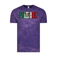 Cloud Purple Mexican Flag Padre Vintage Tee - Jasminsmagicworld