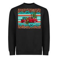 Black truck gemstone leopard Heavyweight Sweatshirt - AdoDesignShop