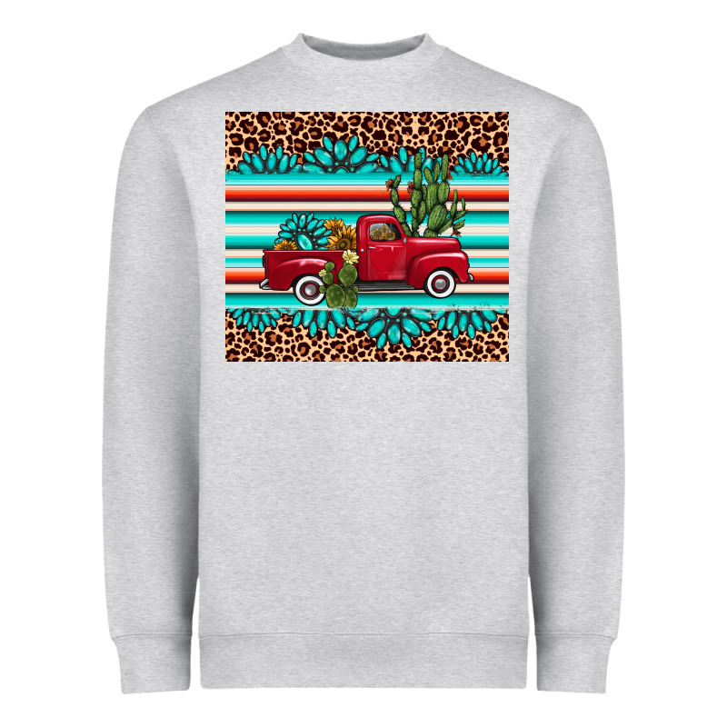Truck Gemstone Leopard Heavyweight Sweatshirt by AdoDesignShop | Teevron