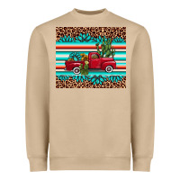 Mushroom truck gemstone leopard Heavyweight Sweatshirt - AdoDesignShop