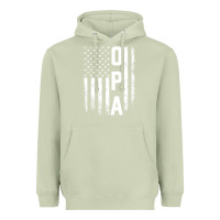 Matcha opa gift america flag gift for men father's day pullover hoodie Heavyweight Hoodie - linhVisuals