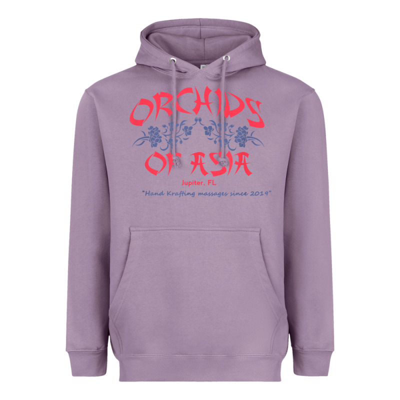 Orchids Of Asia Kraft Massage Football T Shirt Heavyweight Hoodie by linhVisuals | Teevron