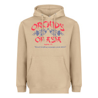 Mushroom orchids of asia kraft massage football t shirt Heavyweight Hoodie - linhVisuals