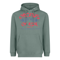 Sage orchids of asia kraft massage football t shirt Heavyweight Hoodie - linhVisuals