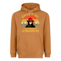 Meerkat vintage only you can prevent communism funny bear camping t shirt Heavyweight Hoodie - linhVisuals