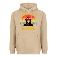 Mushroom vintage only you can prevent communism funny bear camping t shirt Heavyweight Hoodie - linhVisuals