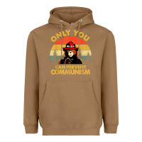 Toasted Coconut vintage only you can prevent communism funny bear camping t shirt Heavyweight Hoodie - linhVisuals
