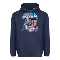 Navy Jonathan Isaac Vintage Heavyweight Hoodie - linhVisuals