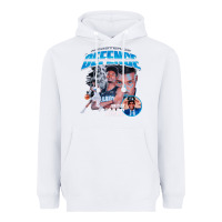 White Jonathan Isaac Vintage Heavyweight Hoodie - linhVisuals