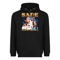 Black Sade Love Deluxe Rare Heavyweight Hoodie - linhVisuals