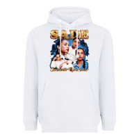 White Sade Love Deluxe Rare Heavyweight Hoodie - linhVisuals