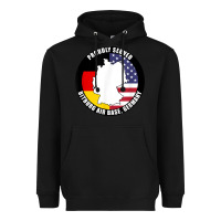 Black proudly served bitburg air base germany military veteran t shirt Heavyweight Hoodie - linhVisuals