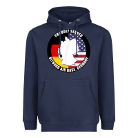 Proudly Served Bitburg Air Base Germany Military Veteran T Shirt Heavyweight Hoodie | Teevron