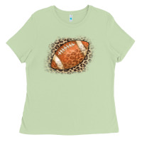American Football Leopard Ladies Tee | Teevron