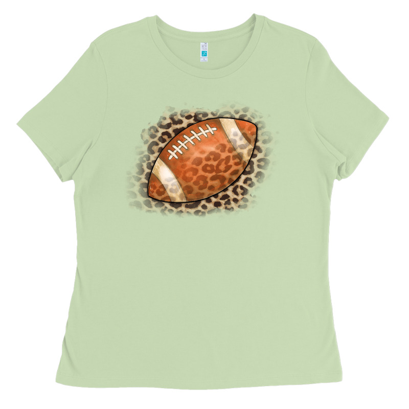 American Football Leopard Ladies Tee by CowCowDesign | Teevron
