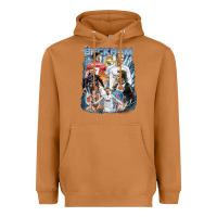 Meerkat David Beckham Vintage Heavyweight Hoodie - linhVisuals