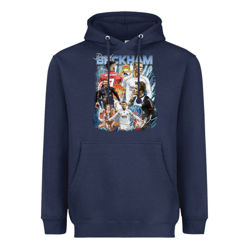 David Beckham Vintage Heavyweight Hoodie by linhVisuals | Teevron