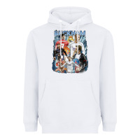 White David Beckham Vintage Heavyweight Hoodie - linhVisuals