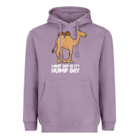 Lavender what day is it hump day funny camels hump day t shirt Heavyweight Hoodie - linhVisuals