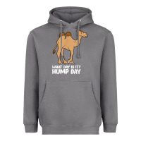 Storm what day is it hump day funny camels hump day t shirt Heavyweight Hoodie - linhVisuals