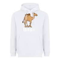 White what day is it hump day funny camels hump day t shirt Heavyweight Hoodie - linhVisuals