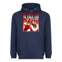 Navy Mariah Carey Vintage Heavyweight Hoodie - linhVisuals