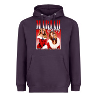 Plum Mariah Carey Vintage Heavyweight Hoodie - linhVisuals
