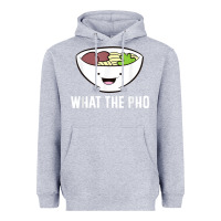 Heather Grey what the pho vietnamese pho t shirt Heavyweight Hoodie - linhVisuals