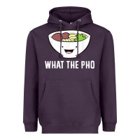 Plum what the pho vietnamese pho t shirt Heavyweight Hoodie - linhVisuals