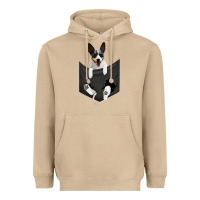 Rat Terrier Dog In Pocket, Rattie Puppy, Ratting Terrier T Shirt Heavyweight Hoodie | Teevron
