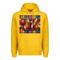Lemon Crayons And Apples Premium Hoodie - LillyAllenDesigns
