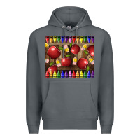 Rock Crayons And Apples Premium Hoodie - LillyAllenDesigns