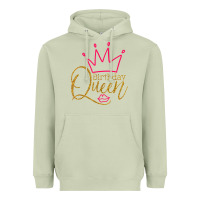 Matcha birthday queen shirt, womens birthday shirt, birthday t shirt Heavyweight Hoodie - linhVisuals