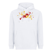White retro maryland crab state flag vintage travel tank top Heavyweight Hoodie - linhVisuals