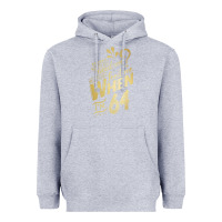 Heather Grey will you still need me when i'm 64 birthday for wife 64 love premium t Heavyweight Hoodie - linhVisuals
