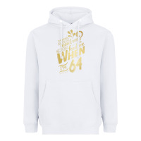 White will you still need me when i'm 64 birthday for wife 64 love premium t Heavyweight Hoodie - linhVisuals