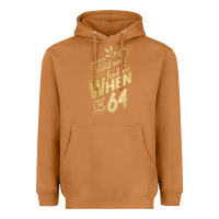Meerkat will you still need me when i'm 64 birthday for wife 64 love premium t Heavyweight Hoodie - linhVisuals