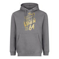Storm will you still need me when i'm 64 birthday for wife 64 love premium t Heavyweight Hoodie - linhVisuals