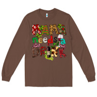 Chestnut Mama Needs A Drink Long Sleeve Tee - FaDigitalArtStudio