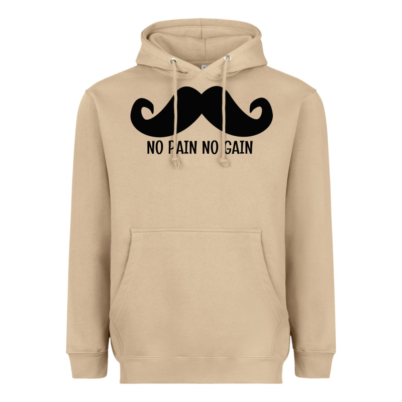 Mustache Heavyweight Hoodie by linhVisuals | Teevron