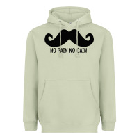 Matcha MUSTACHE Heavyweight Hoodie - linhVisuals