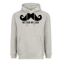 Moon Dust MUSTACHE Heavyweight Hoodie - linhVisuals
